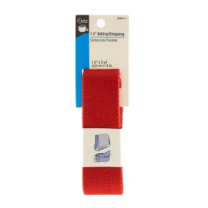 1-1/2" Polypro Purse Strapping - Red