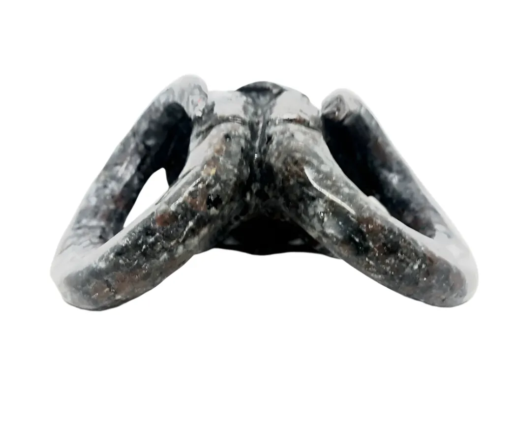 264G Yooperlite Crystal Rams Skull