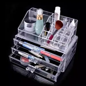 3 Drawer Acrylic Cosmetic Organizer