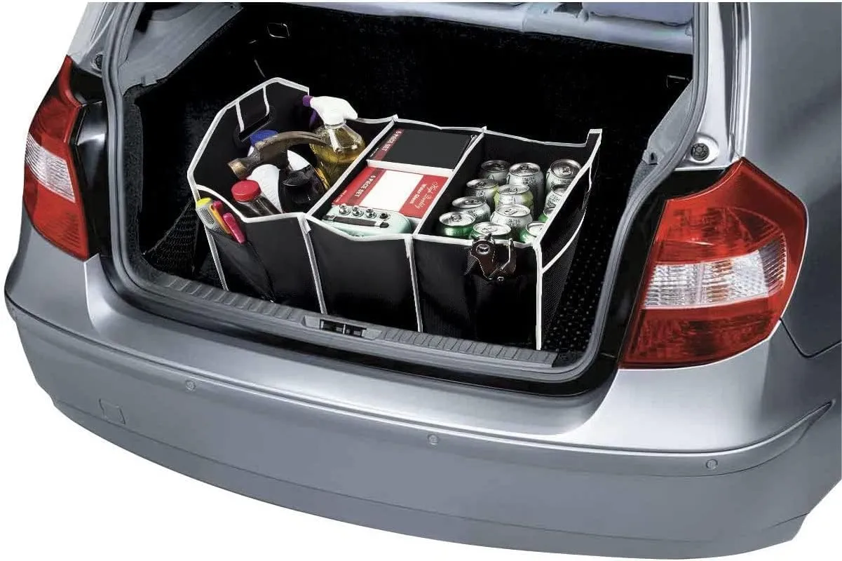 50X 32X 32Cm Collapsible Car Boot Organizer