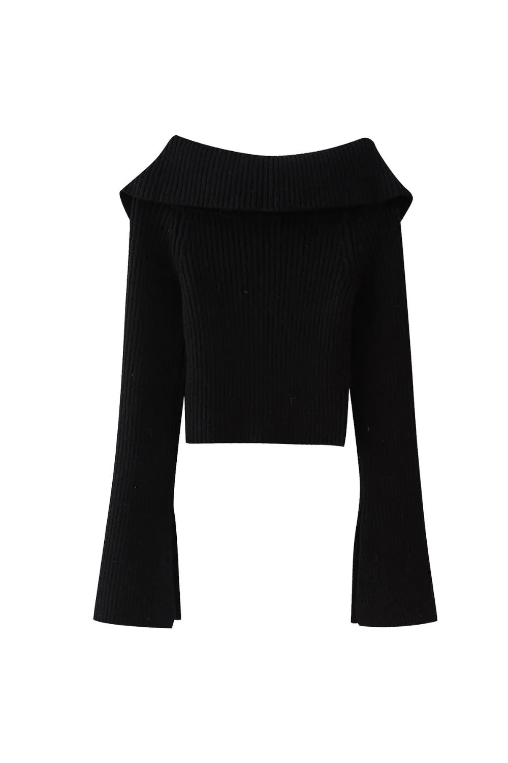 'Agata' Stylish Versatile Rib-Knit Top