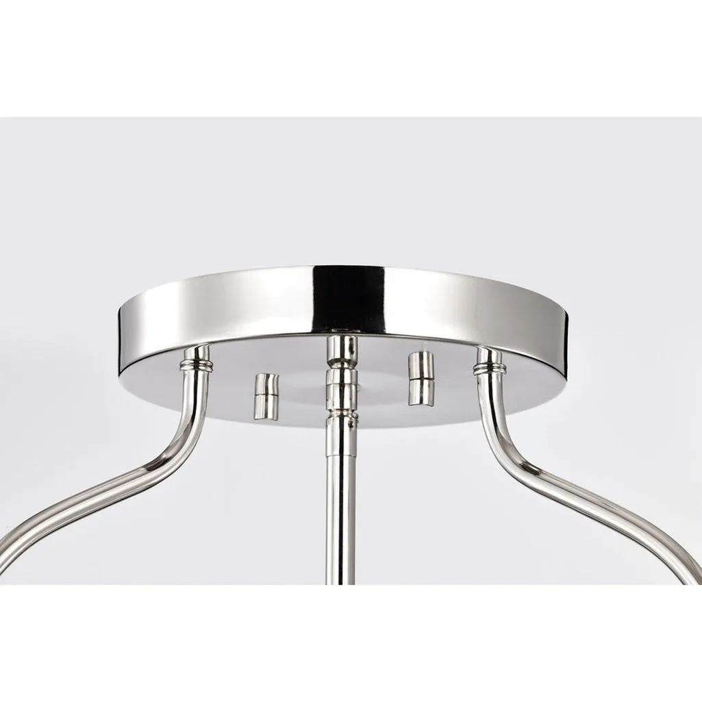 AMADO 3 LIGHT SEMI FLUSH MOUNT