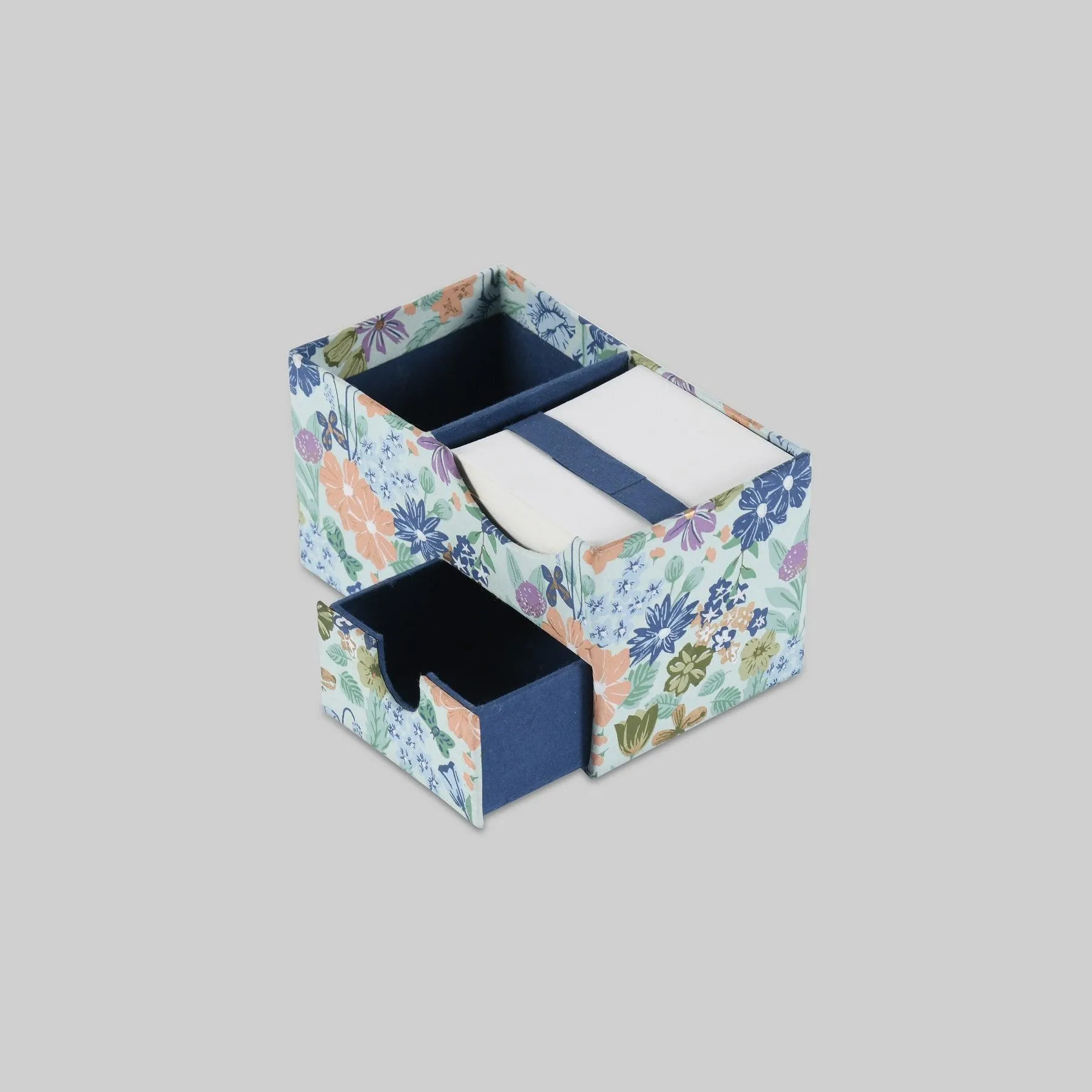 Bageecha Blue Cube Desk Organiser