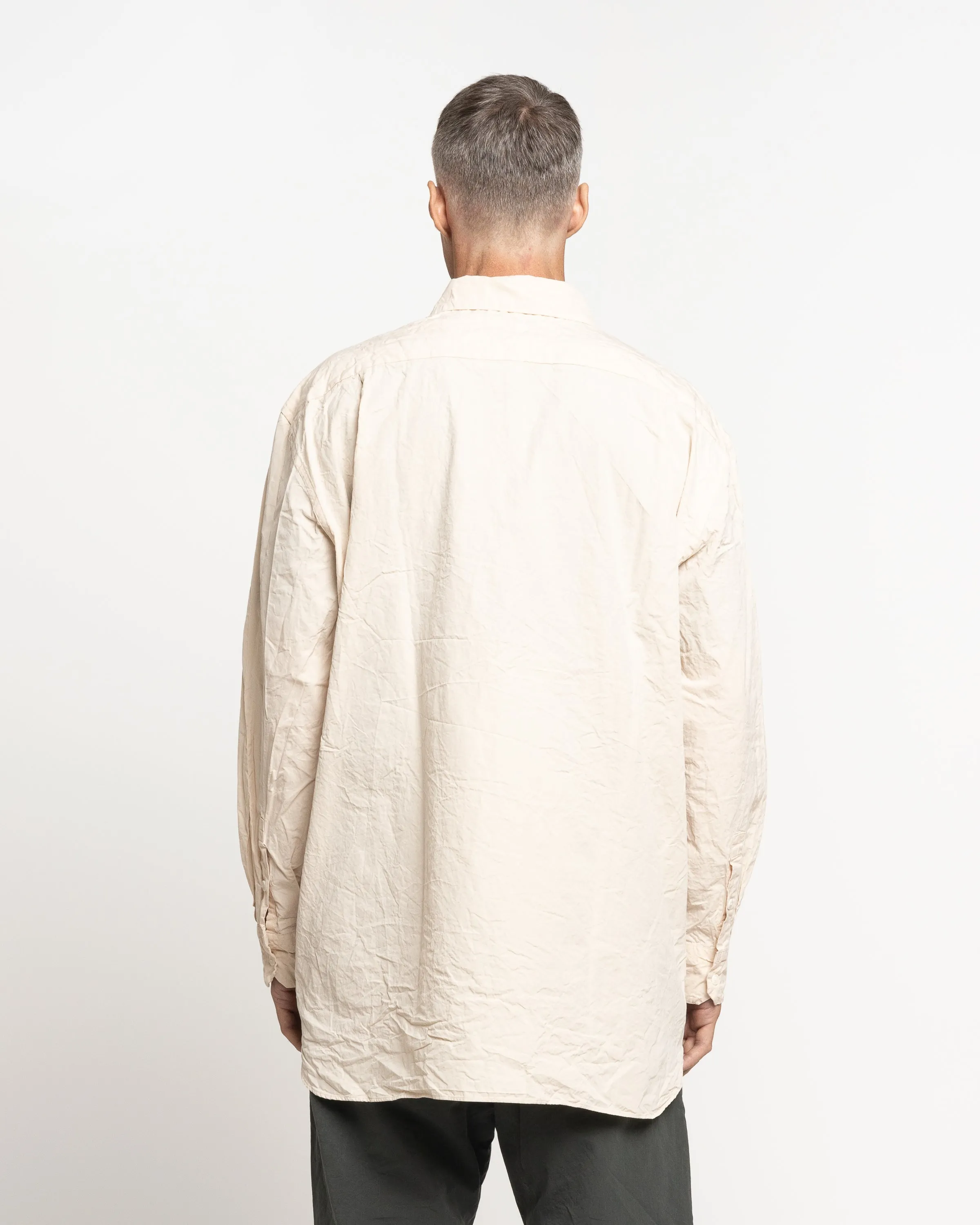 Big Raccourcie Shirt in Ivory