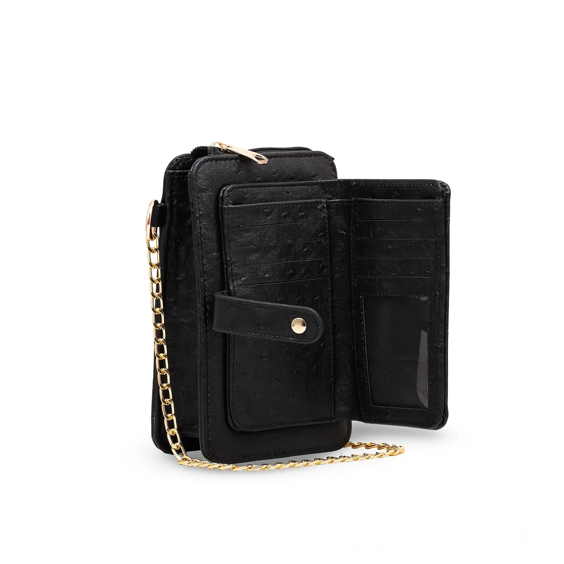 Black Casual For Women Pouch P97496