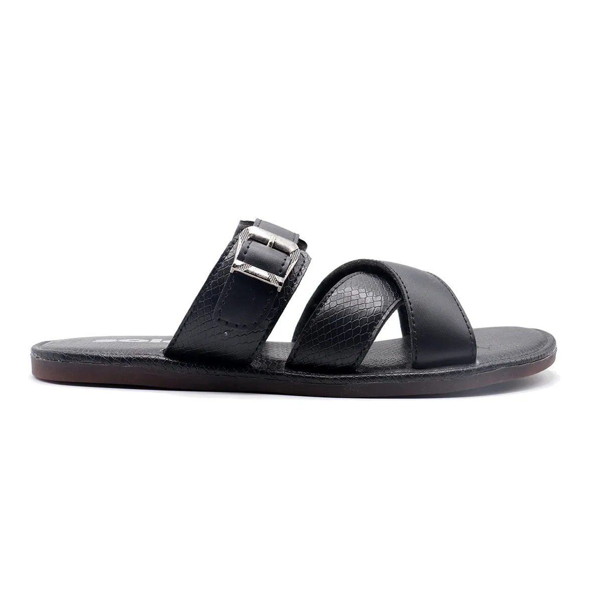 Black Casual Slipper 112068