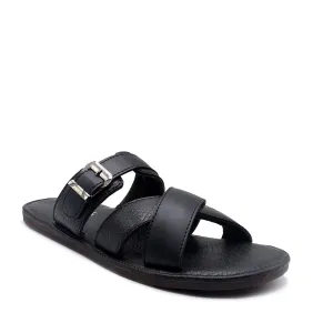 Black Casual Slipper 112068