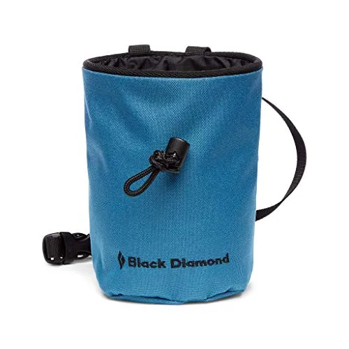 Black Diamond Mojo Chalk Bag – Astral Blue, Medium/Large, Durable and Functional for Climbers