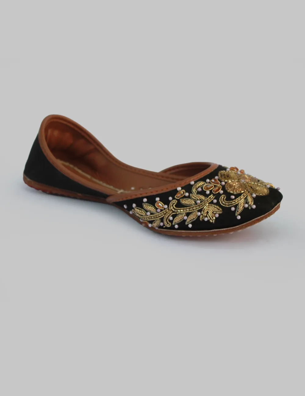 Black | Fancy & Stylish Khussa for Women