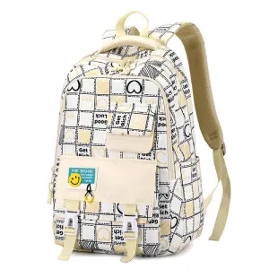 Black New High School Student School Backpack 1370