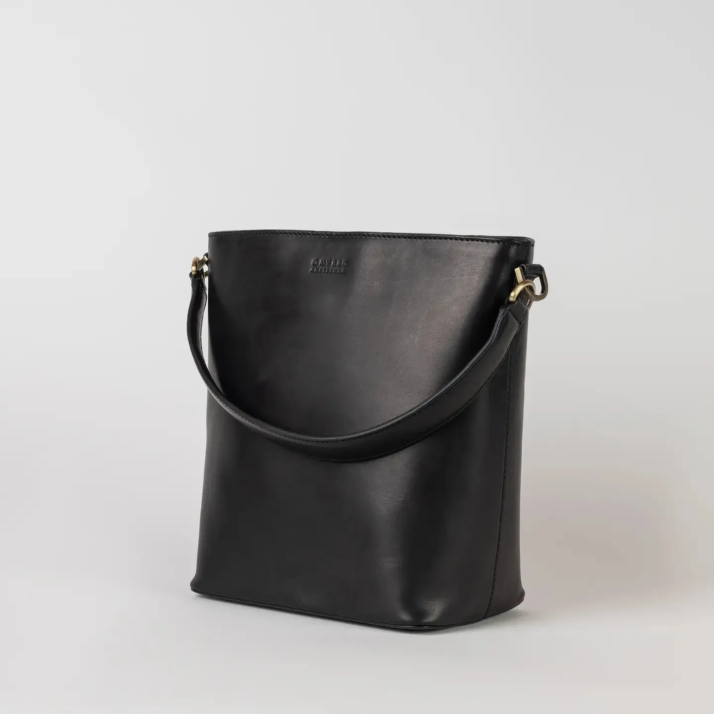 Bobbi Bucket Maxi - Leather Black