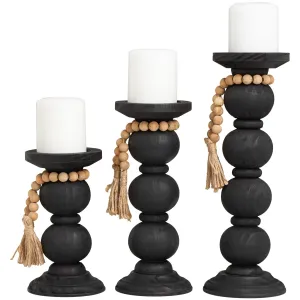 Bohemian Set of 3 Candle Holder