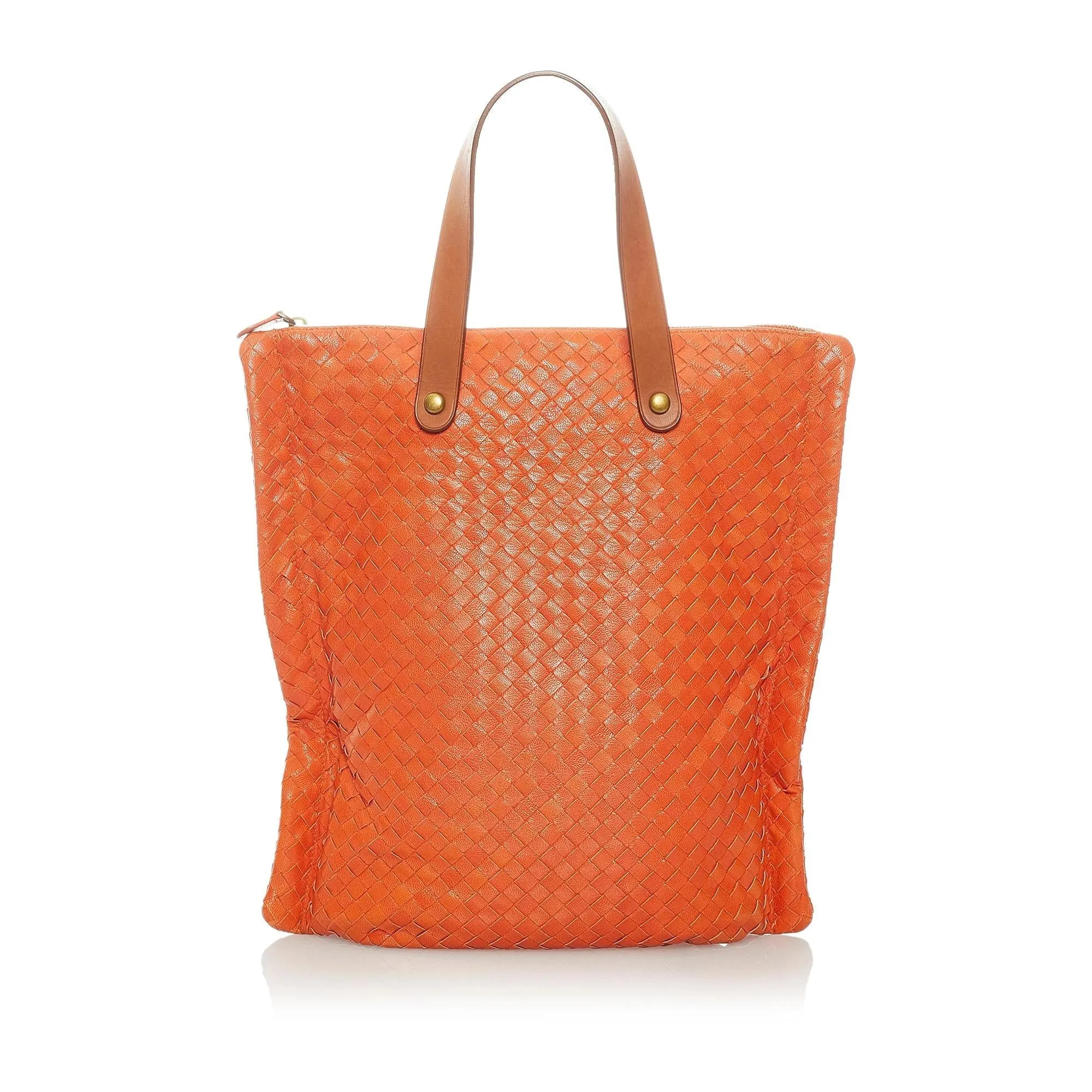 Bottega Veneta Intrecciato Leather Tote Bag (SHG-32434)