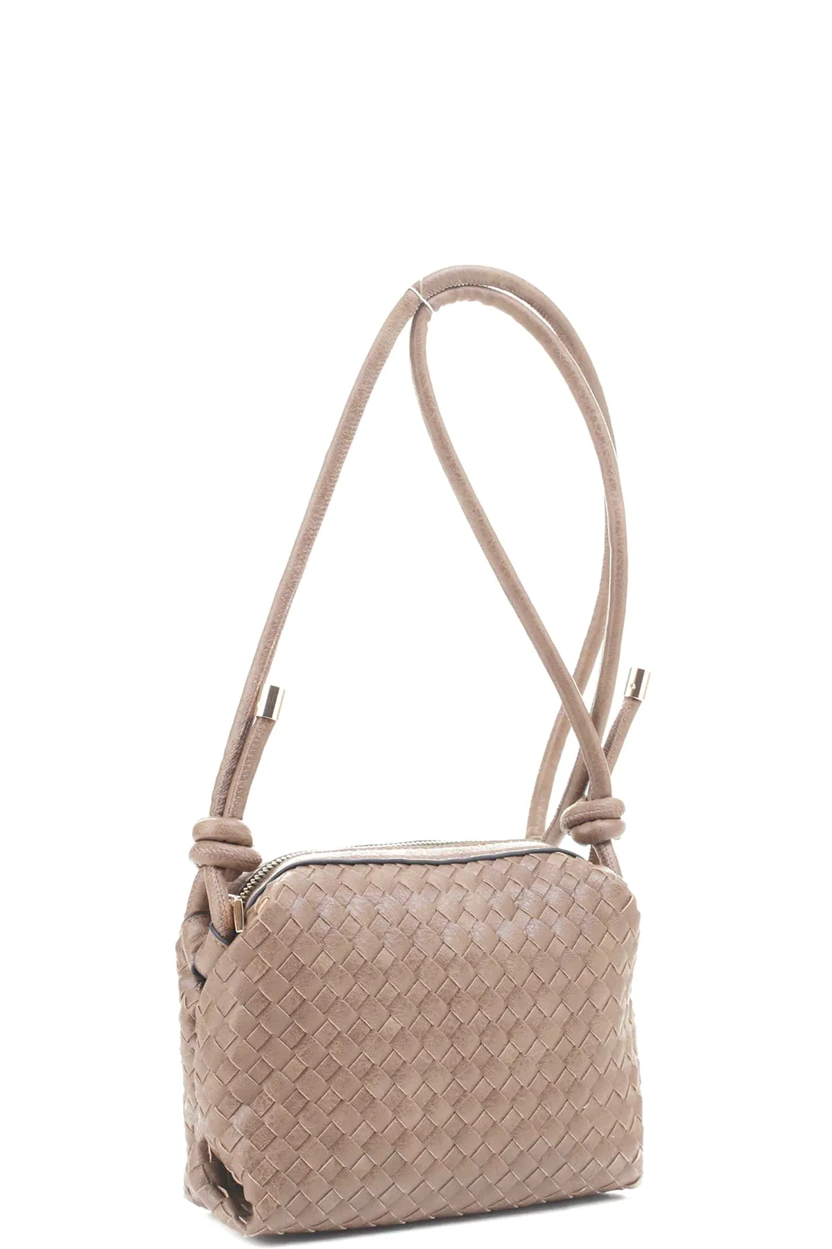 Braid Texture Crossbody Bag