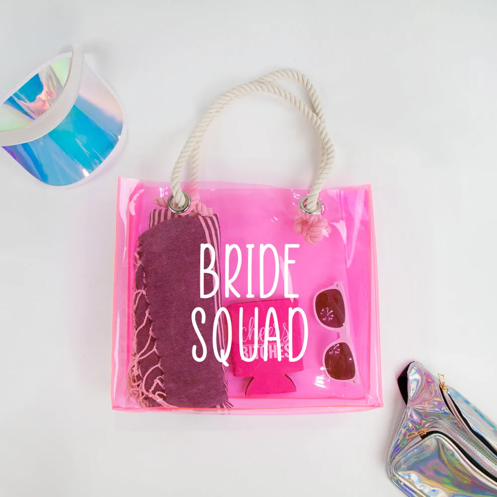 Bridesmaid Beach Tote Bags