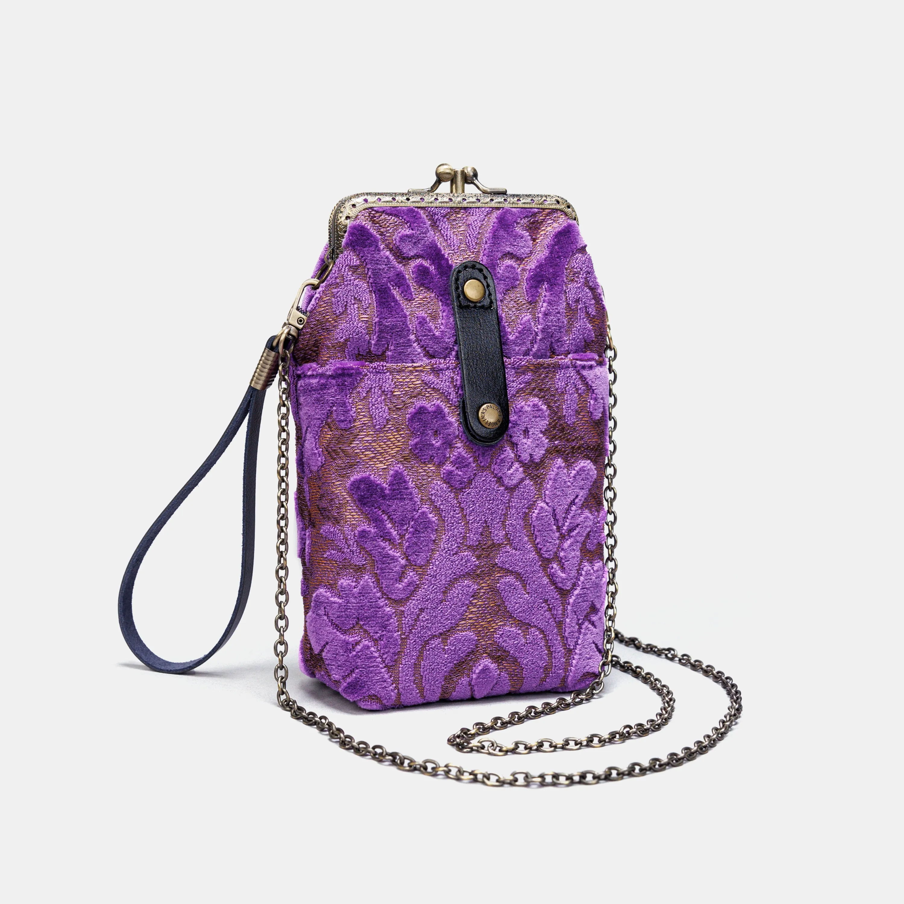 Burnout Velvet Purple Carpet Phone Case