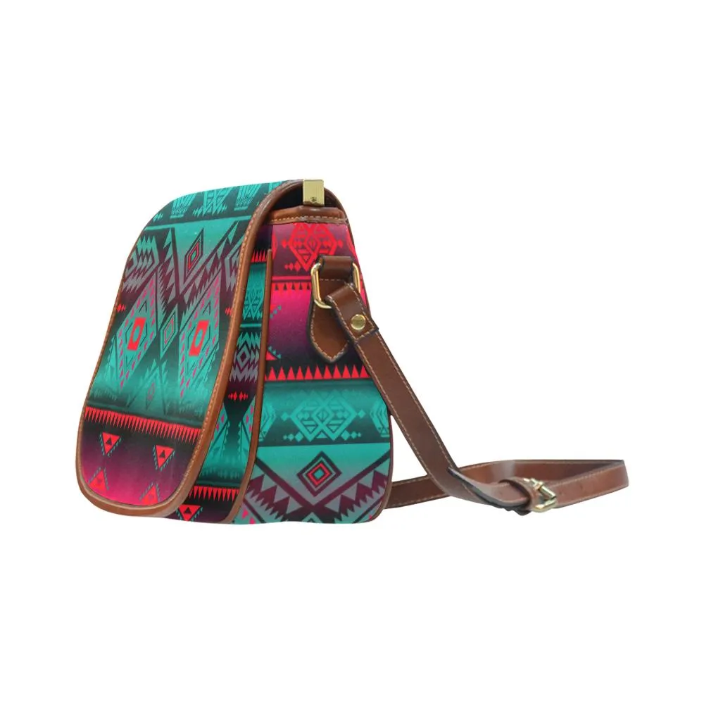 California Coast Summer Gather Saddle Bag/Small