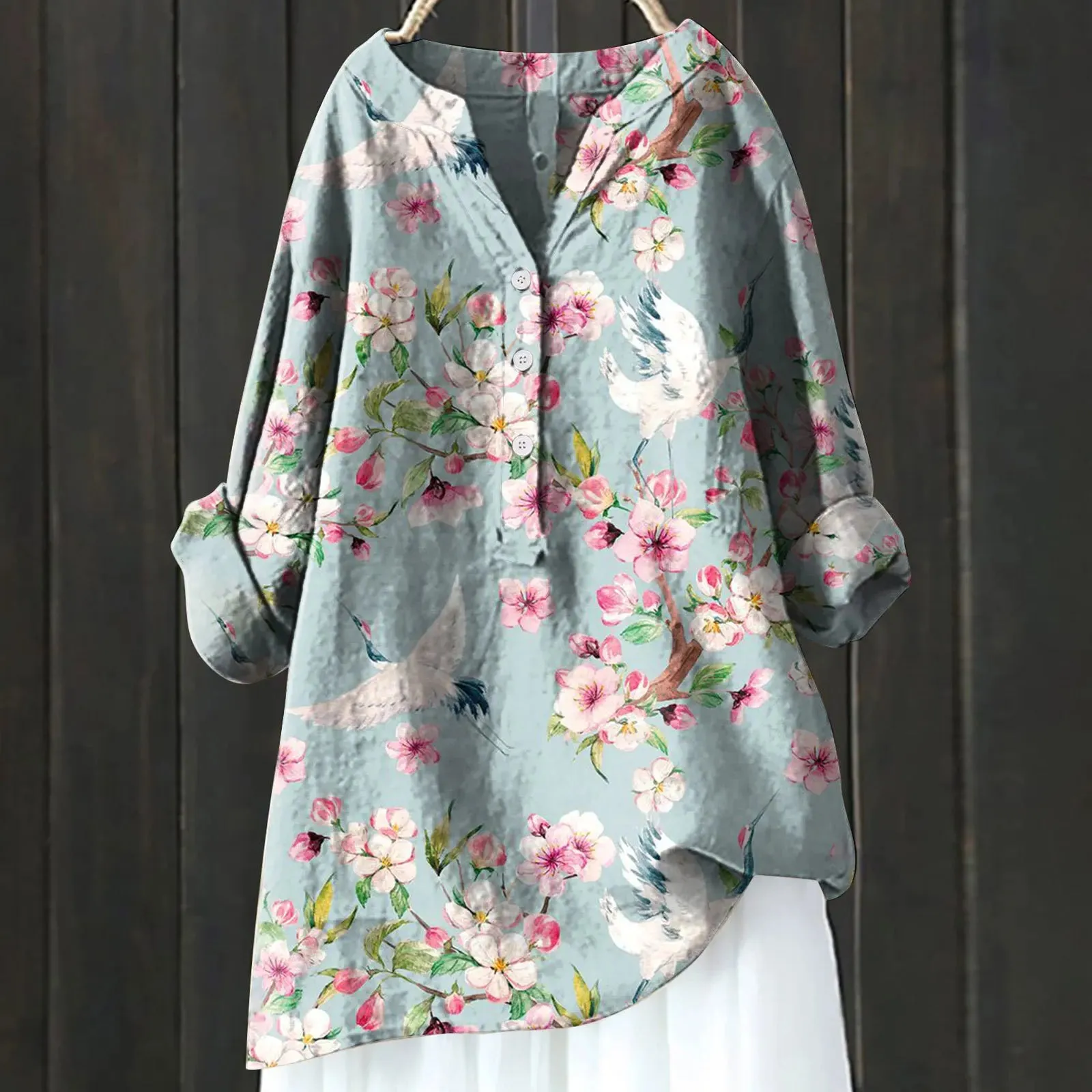 Carlina | Stylish Floral Blouse