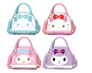 Cartoon Figure with Bow Crossbody Bag