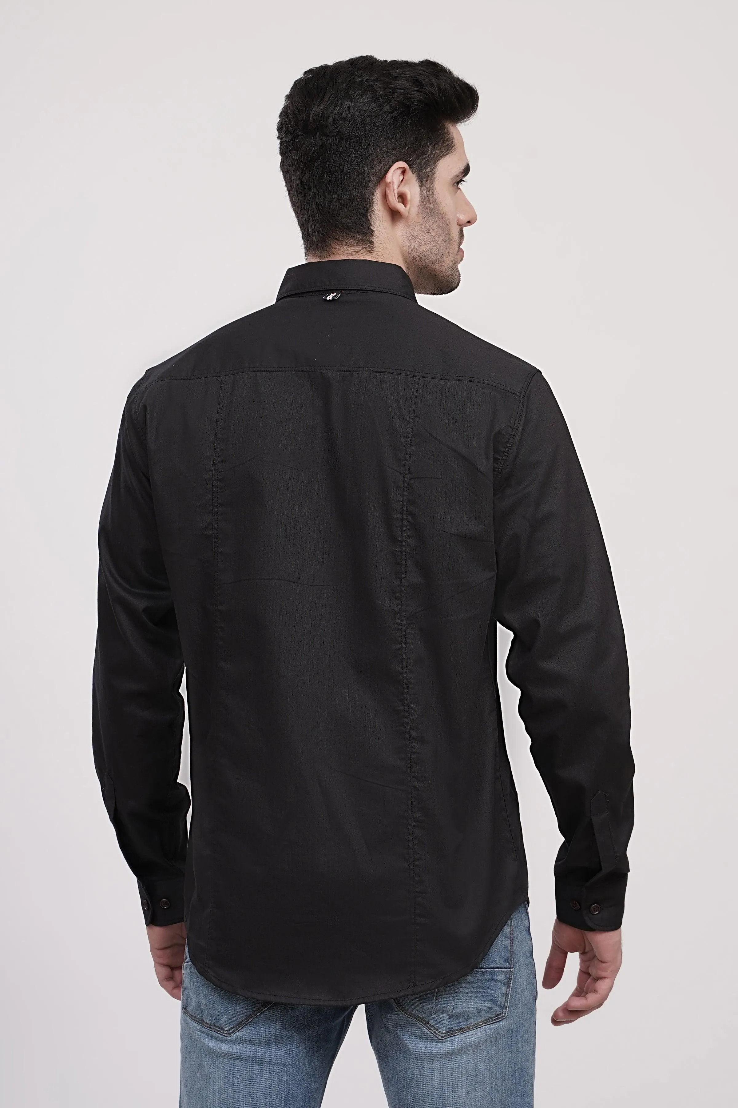 CASUAL SHIRT BLACK