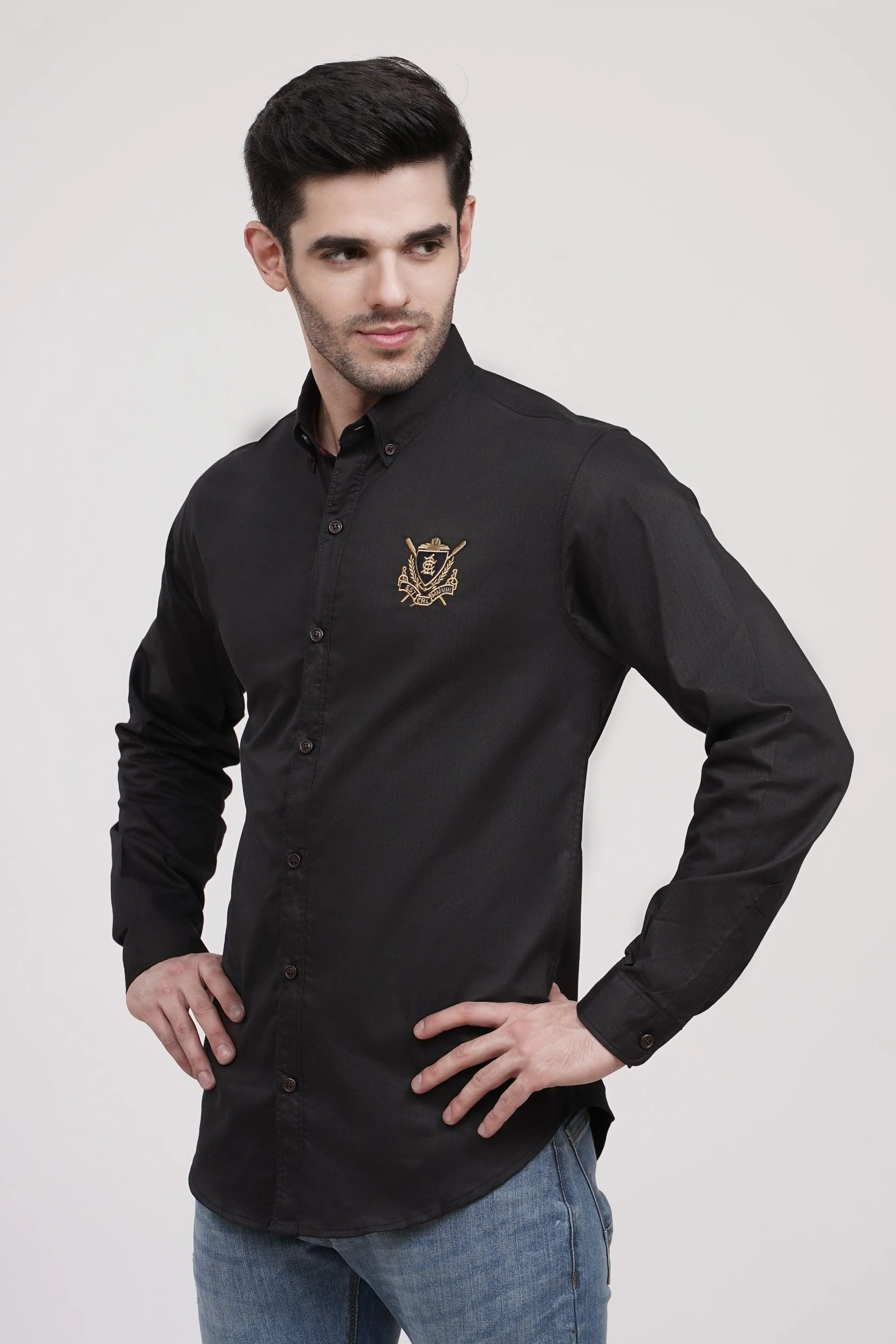 CASUAL SHIRT BLACK