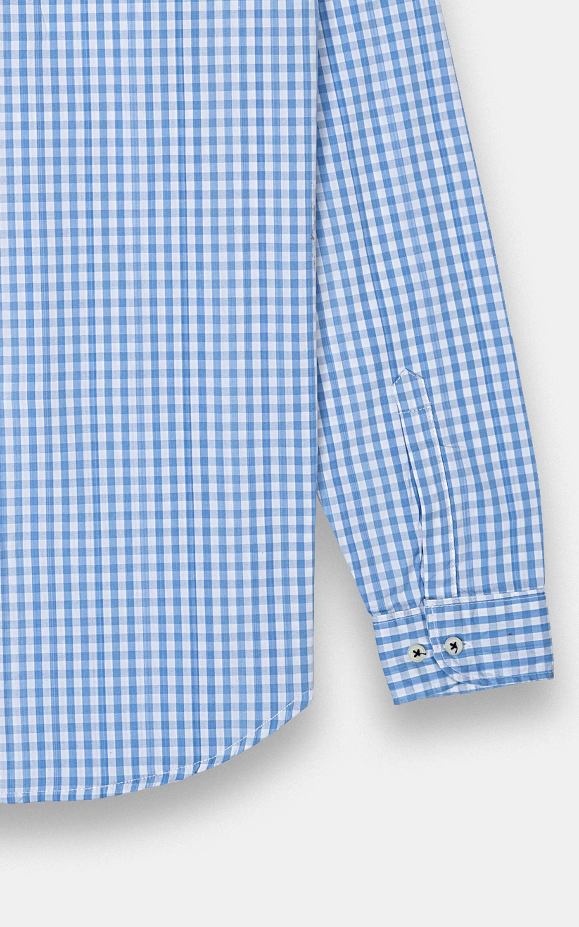 CASUAL SHIRT SKY BLUE CHECK