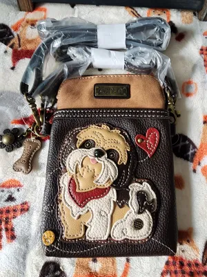 Chala Shih Tzu Crossbody Bag