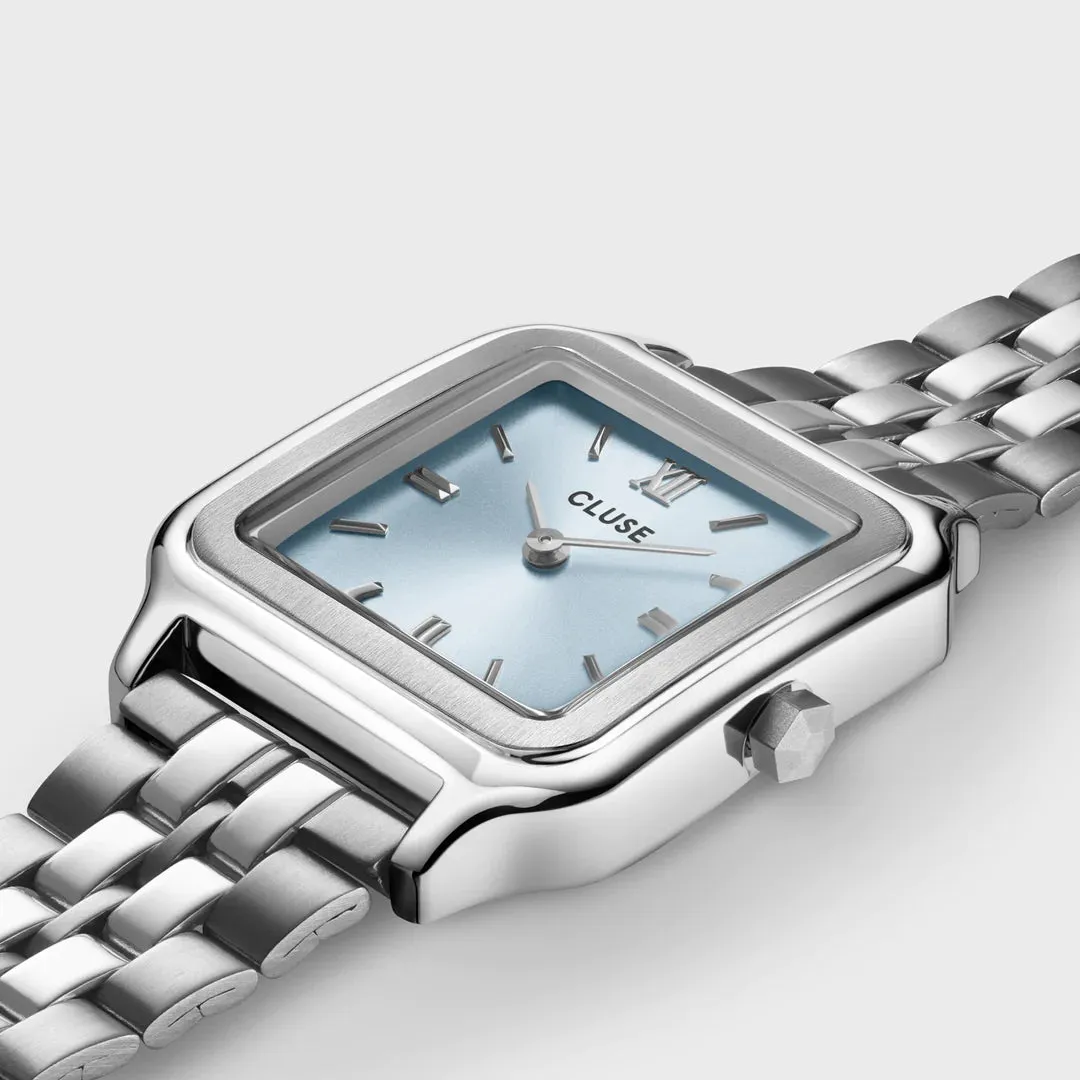 Cluse Gracieuse Watch, Light Blue & Silver Colour CW11904