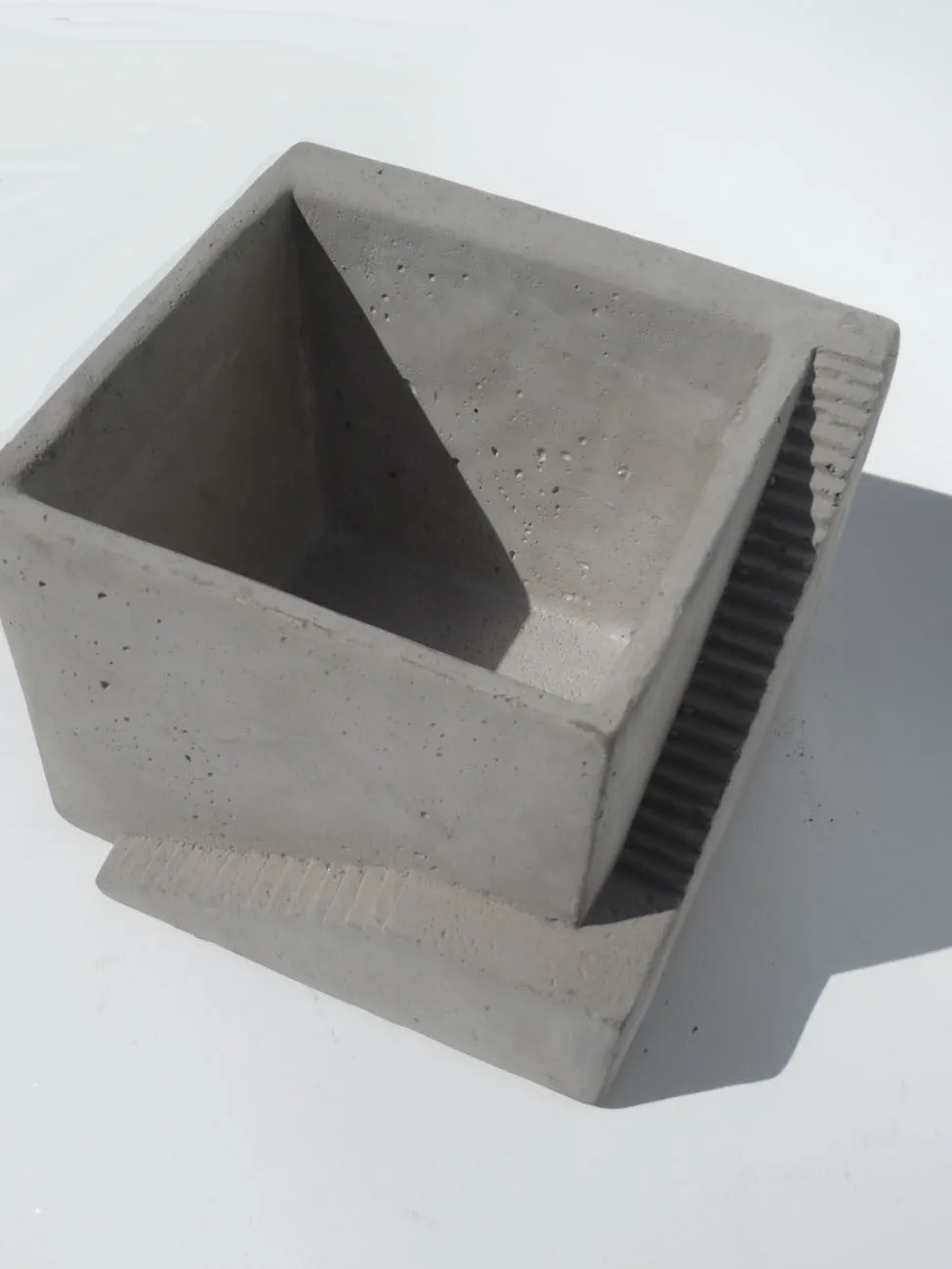 Concrete Architectural Planter Or Organizer 2