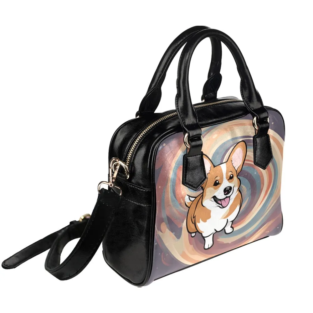 Corgi Shoulder Bag - Swirl