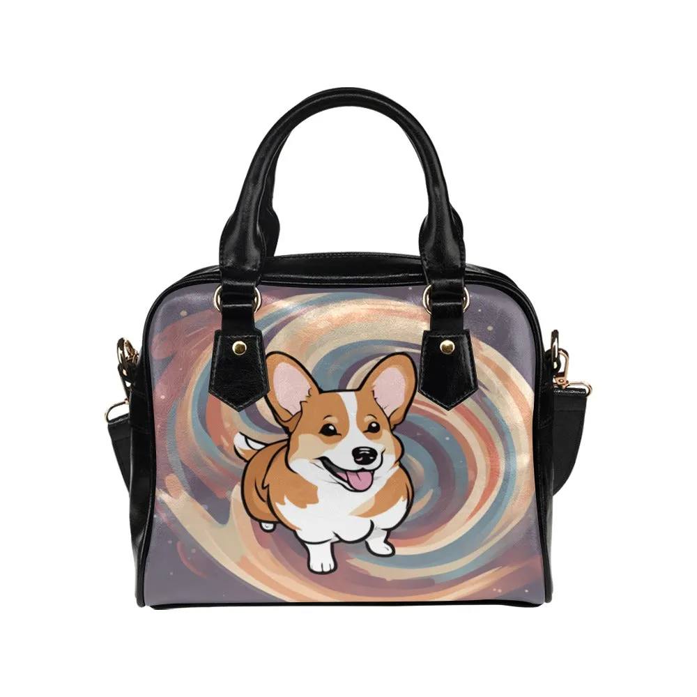 Corgi Shoulder Bag - Swirl