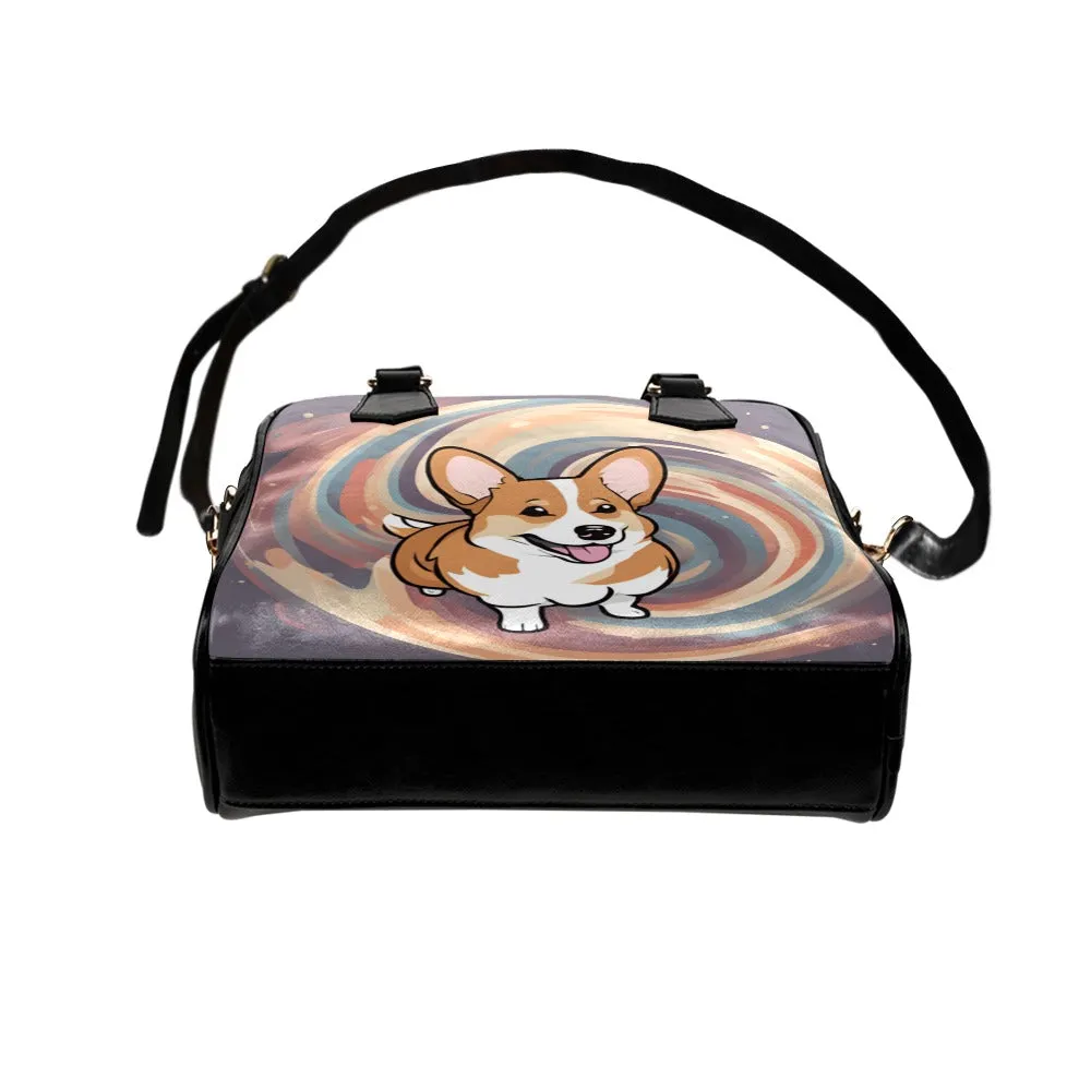 Corgi Shoulder Bag - Swirl