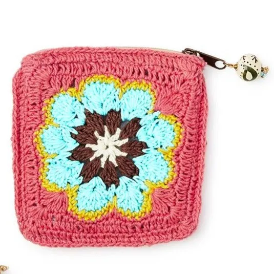 Cotton Crochet Coin Purse