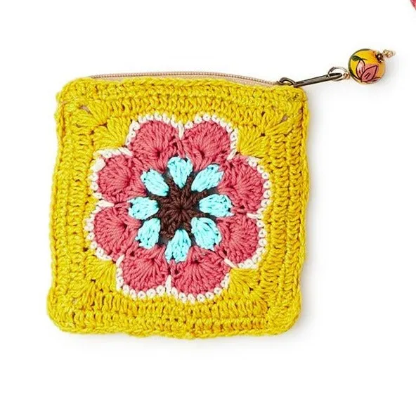 Cotton Crochet Coin Purse