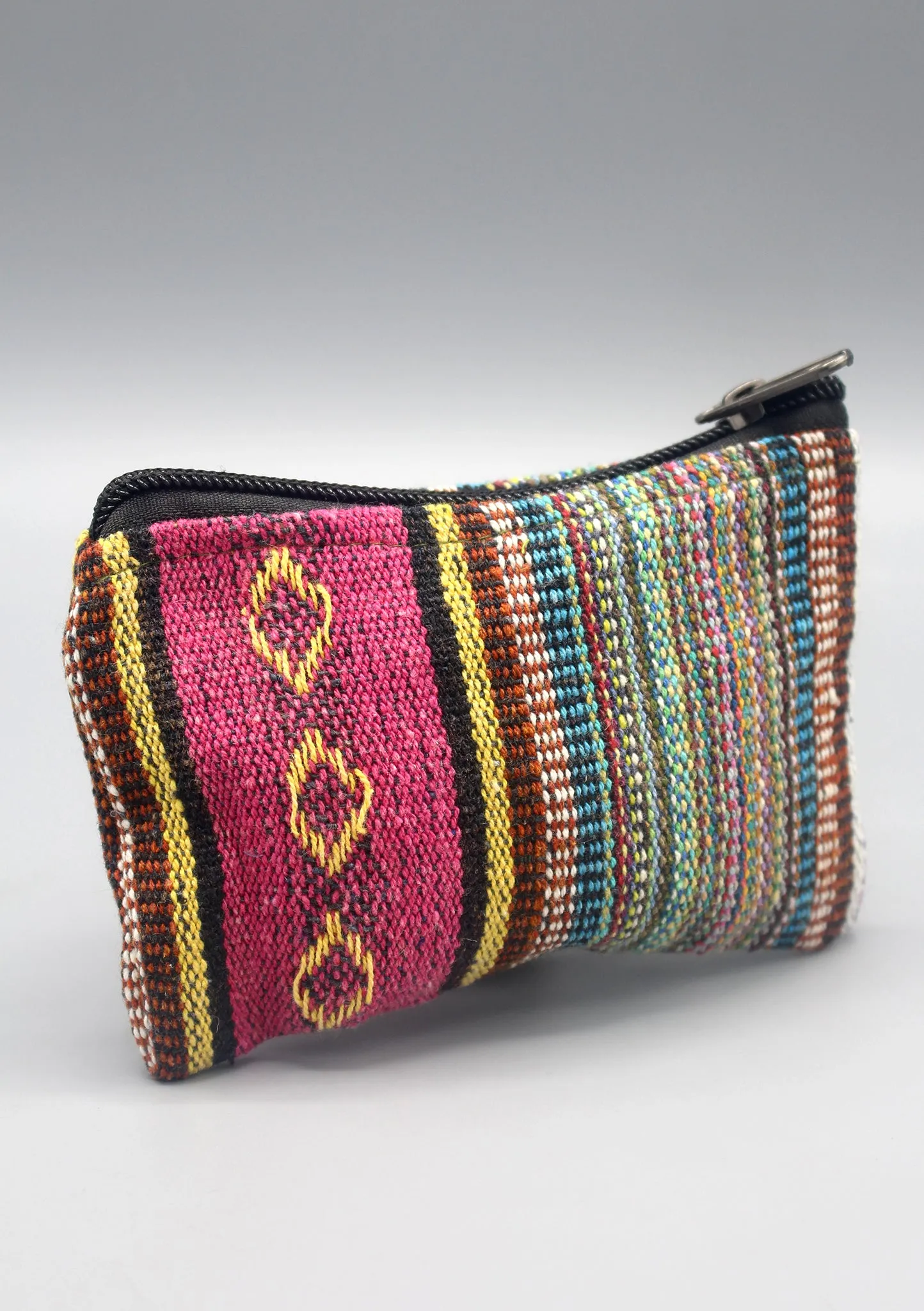 Cotton Multi-color Coin Purse