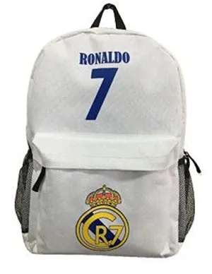 Cristiano Ronaldo #7 Soccer Backpack  Premium Unique School Bag