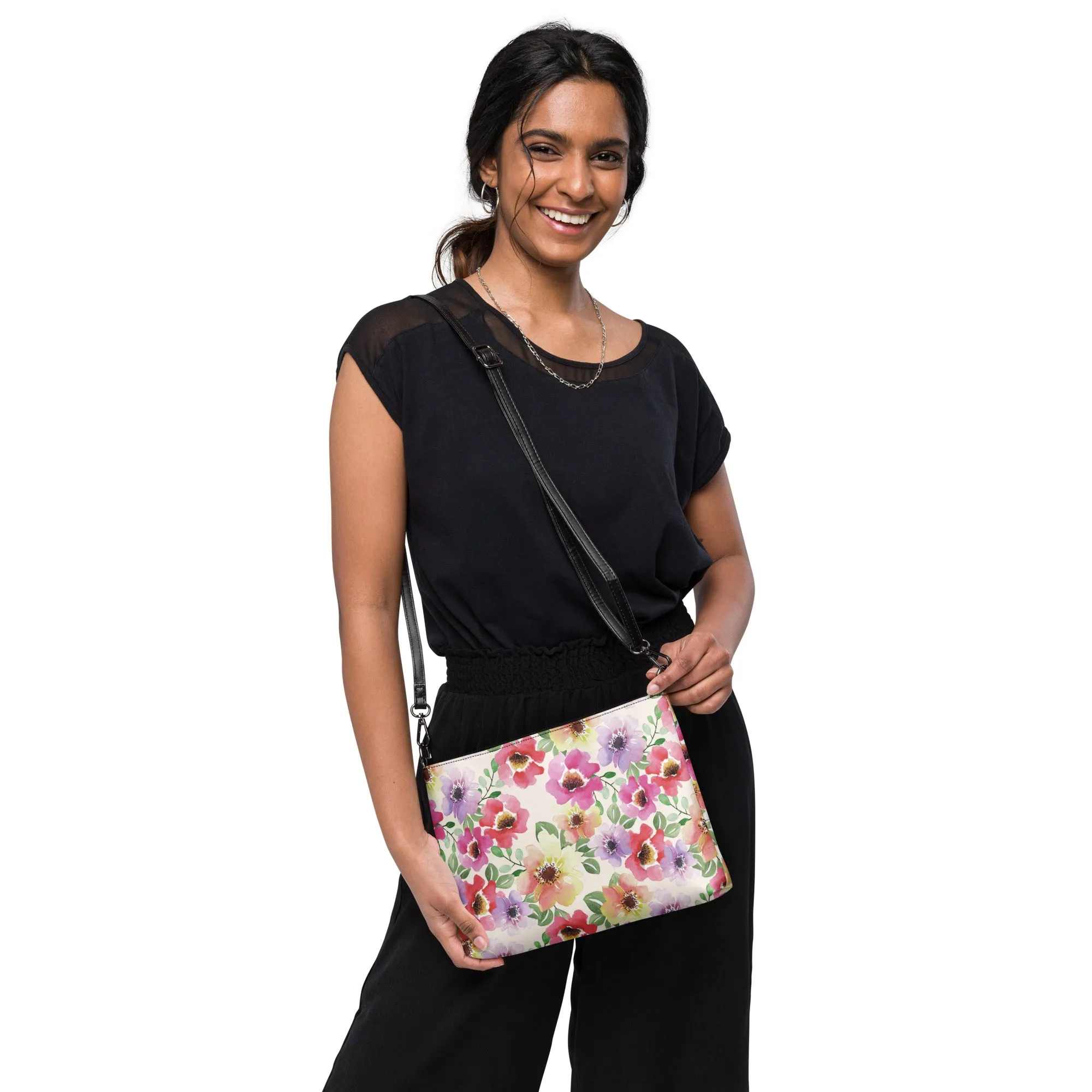 Crossbody Bag Poppy Flowers