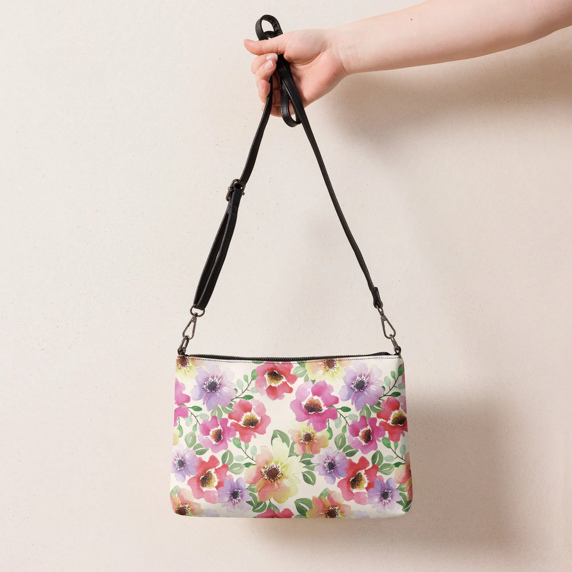 Crossbody Bag Poppy Flowers