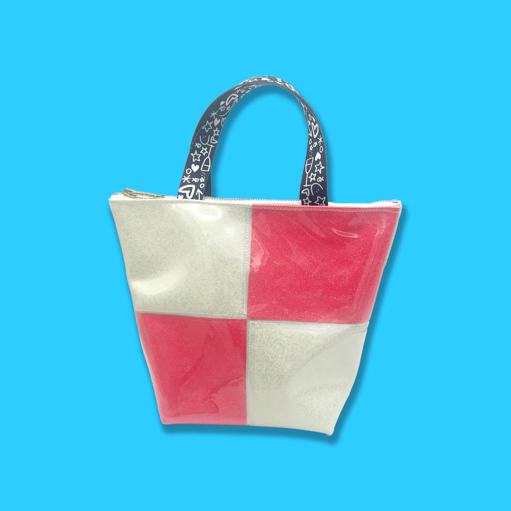 Customize Your Own Checkerboard Small Biz Bag! 🏁✨