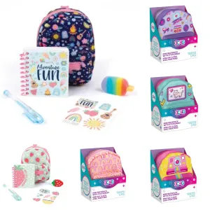 Cutie Patootie Mini Backpack Stationary Set - 6 options!