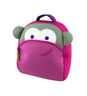 DABBAWALLA BACKPACK Blushing Pink Monkey