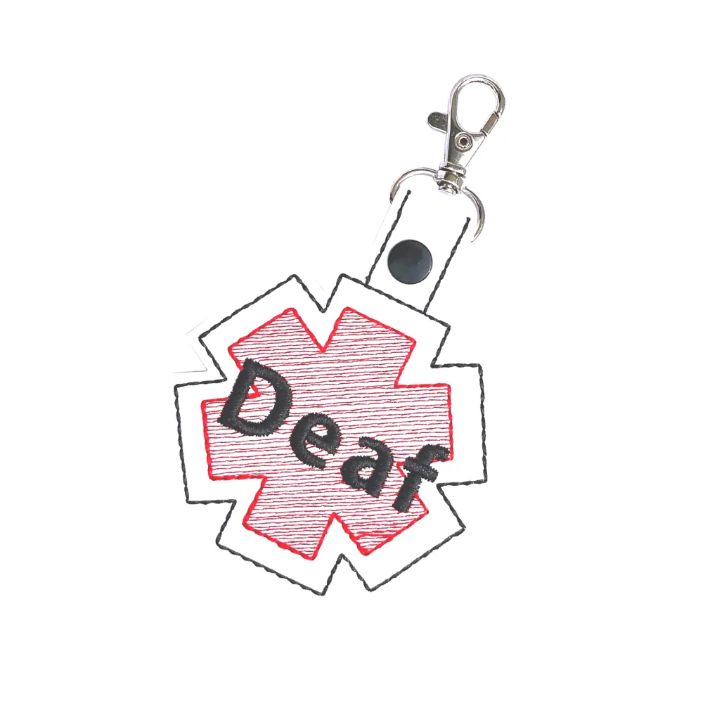 Deaf Bag Tag