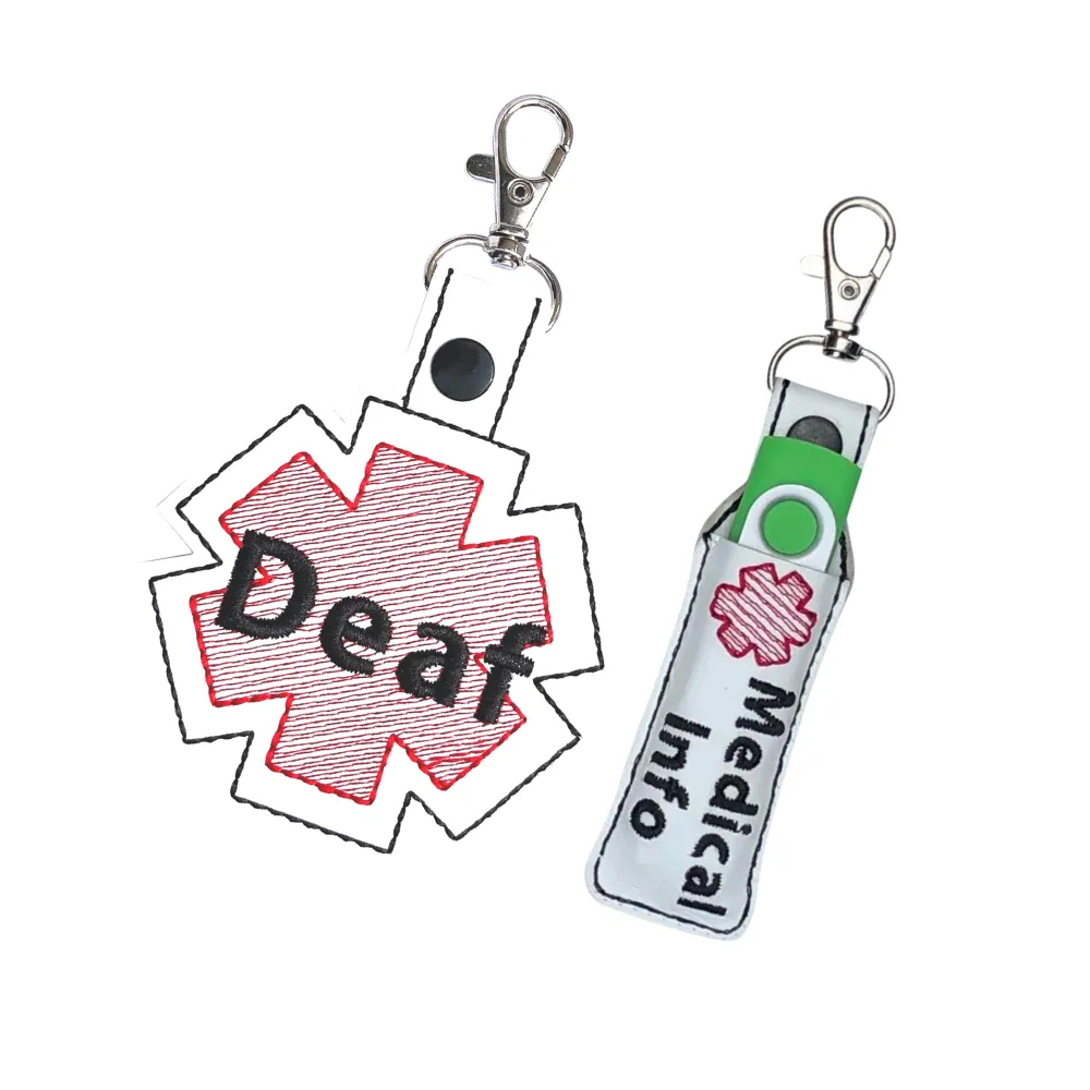 Deaf Bag Tag