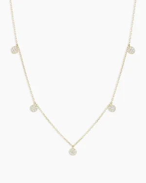 Diamond Pavé Flutter Necklace