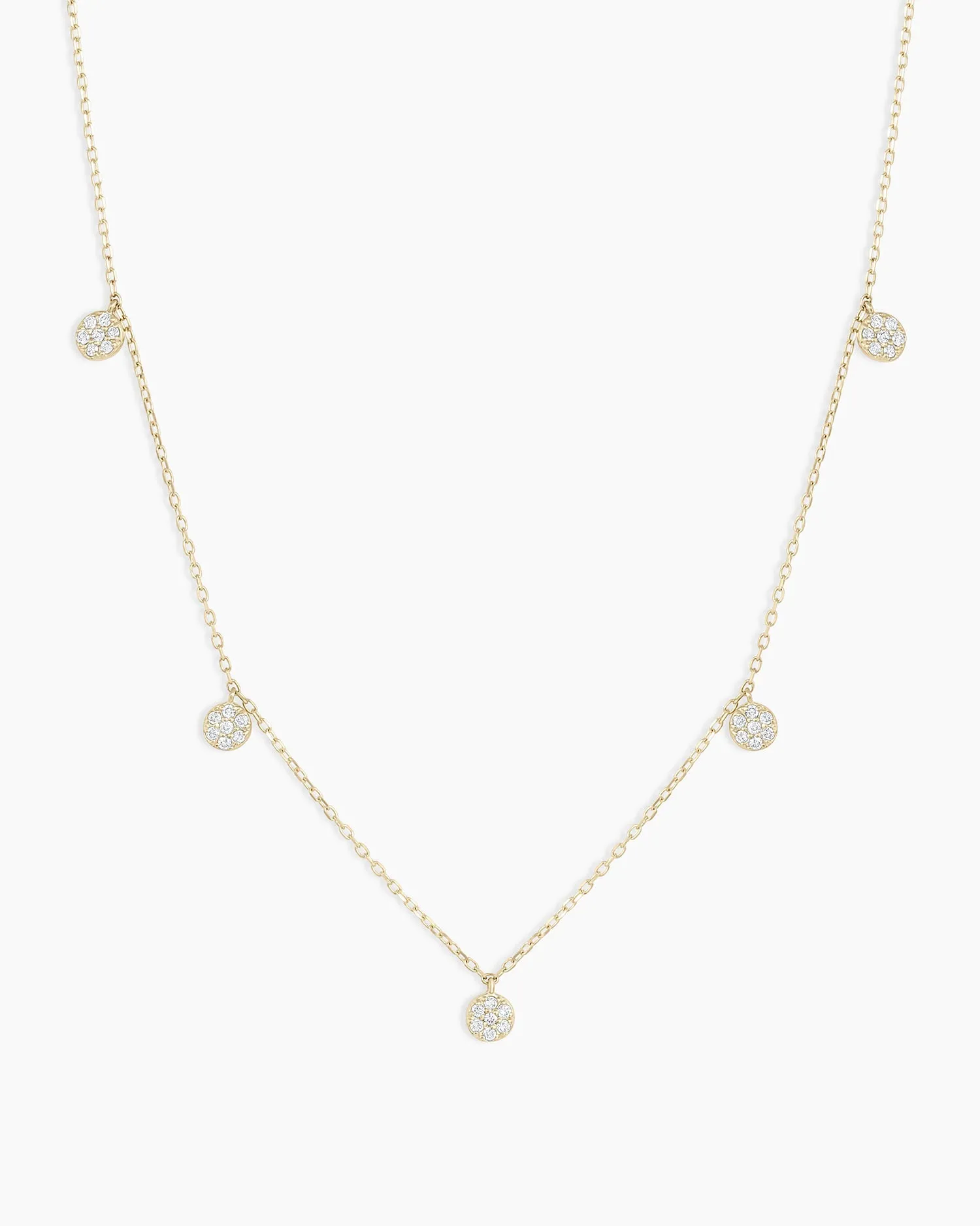 Diamond Pavé Flutter Necklace