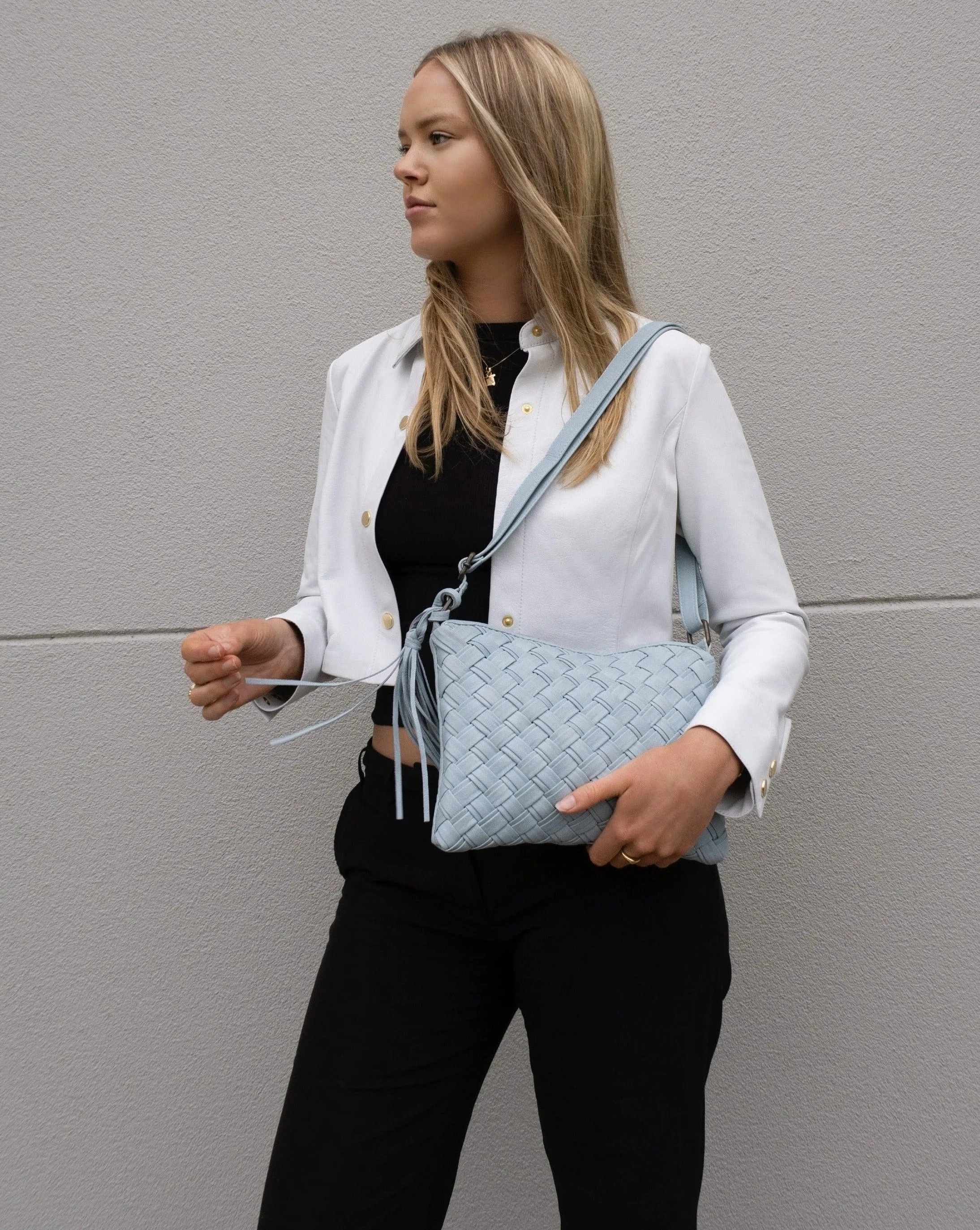 Diane Crossbody | Pale Blue