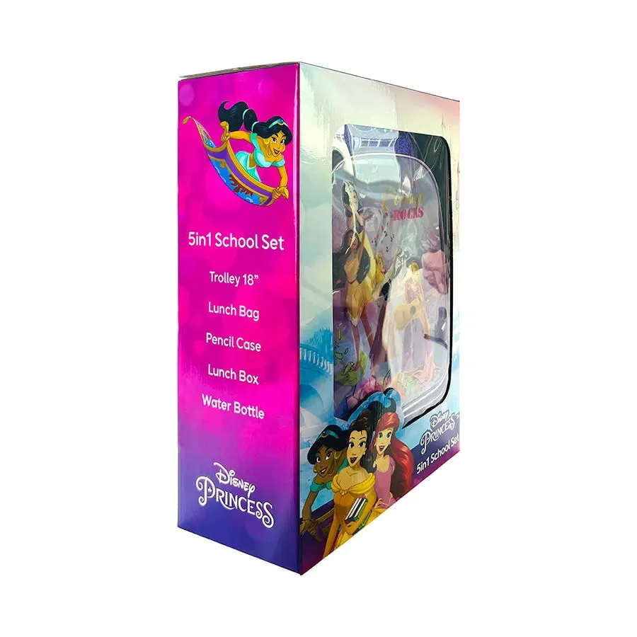 Disney Princess Courage Rocks 18" 5in1 Trolley Box Set