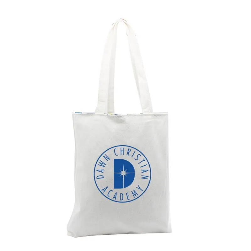 Double-Sided Cotton Tote Bag