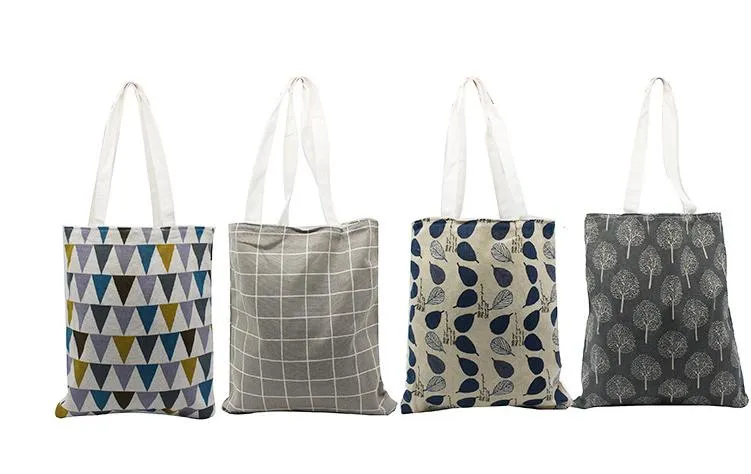 Double-Sided Cotton Tote Bag