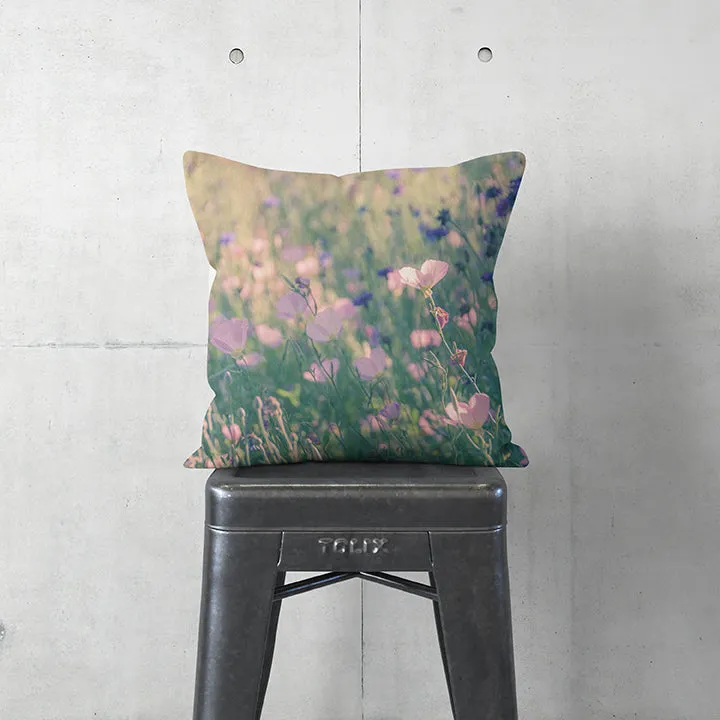 Earth Laughs in Flowers Pillow